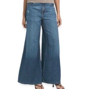 Rewash Low Pro Wide Leg Palazzo Jeans Size 29